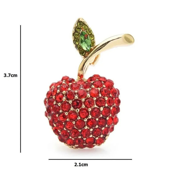 VQ Cherry Brooch - Picture 3 of 5